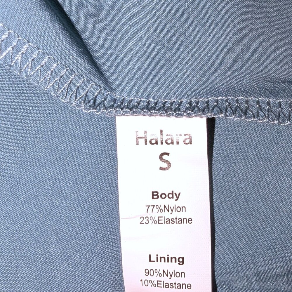 NWT Halara | Stone Blue Breezeful High Low Quick Dry Casual Midi Dress | Small - Picture 9 of 10